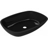 Mexen Araks glass countertop washbasin 54 x 39 cm, black - 24155470