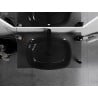 Mexen Araks glass countertop basin 54 x 39 cm, black - 24155470