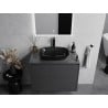 Mexen Araks glass countertop basin 54 x 39 cm, black - 24155470