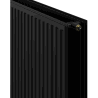 Mexen CVH20 Hygiene plate radiator 600 x 3000 mm, bottom connection, 3298 W, black - W620H-060-300-70