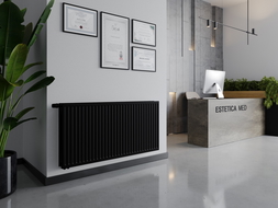 Mexen CVH20 Hygiene panel heater 900 x 2600 mm, bottom connection, 4005 W, black - W620H-090-260-70