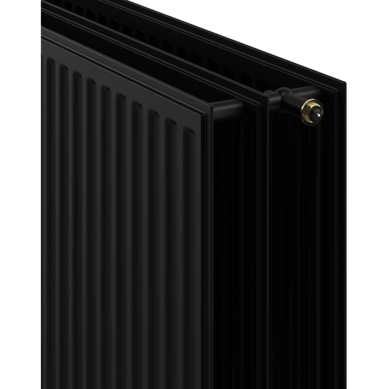 Mexen CVH30 Hygiene panel radiator 300 x 500 mm, bottom connection, 436 W, black - W630H-030-050-70