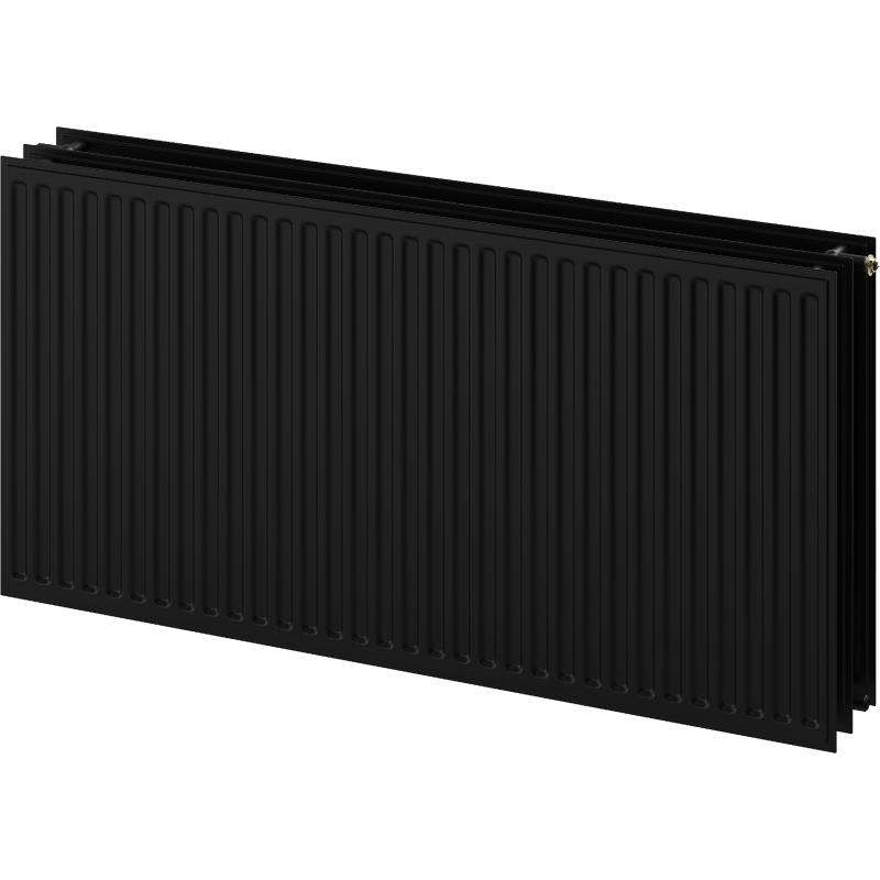 Mexen CVH30 Hygiene panel radiator 300 x 1600 mm, bottom connection, 1396 W, black - W630H-030-160-70