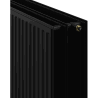 Mexen CVH30 Hygiene panel radiator 300 x 1600 mm, bottom connection, 1396 W, black - W630H-030-160-70