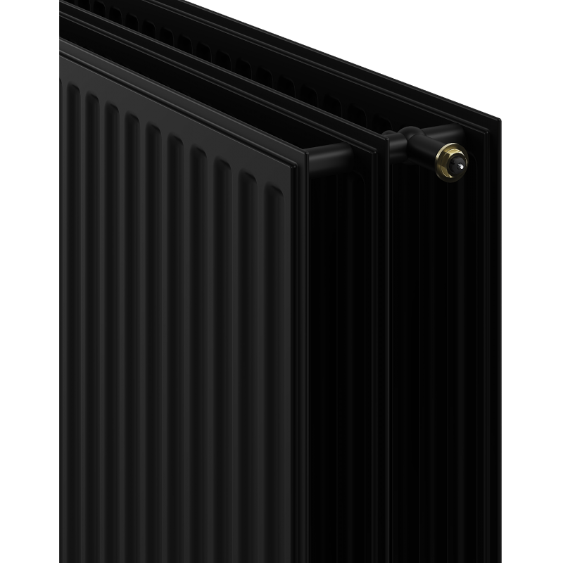 Mexen CVH30 Hygiene Panel Radiator 300 x 3000 mm, bottom connection, 2617 W, black - W630H-030-300-70