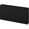 Mexen CVHF20 Hygiene Flat Radiator 500 x 600 mm, Bottom Connection, 518 W, Black - W620HF-050-060-70