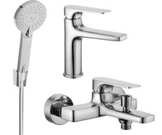 Mexen Lynx R40 bathtub set, Chrome - 745903R40-00