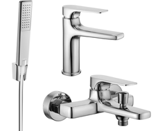 Mexen Lynx R72 bathtub set, Chrome - 745903R72-00