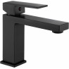 Mexen Uno sink faucet, black - 71400-70