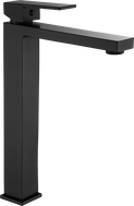 Mexen Uno high washbasin faucet, black - 71410-70