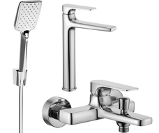 Mexen Lynx R62 bathtub set, Chrome - 745913R62-00