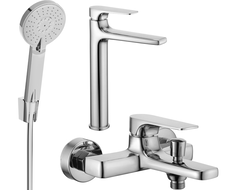 Mexen Lynx R40 bathtub set, Chrome - 745913R40-00