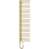 Mexen Neptun electric heater 1600 x 500 mm, 600 W, gold - W101-1600-500-2600-50