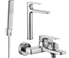 Mexen Lynx R72 bath set, chrome - 745913R72-00