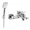 Mexen Lynx R62 bathtub faucet with shower set, chrome - 74593R62-00