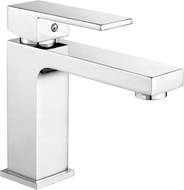 Mexen Uno washbasin faucet, chrome - 71400-00