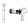 Mexen Lynx DQ40 Shower Faucet with Shower Set, Chrome - 74594DQ40-00