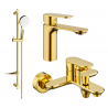 Mexen Milo DF05 bath set, gold - 71303DF05-50