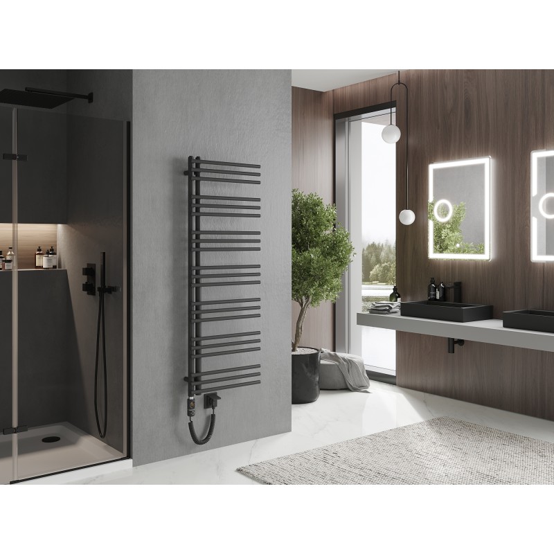 Mexen Neptun electric radiator 1400 x 500 mm, 600 W, anthracite - W101-1400-500-2600-66