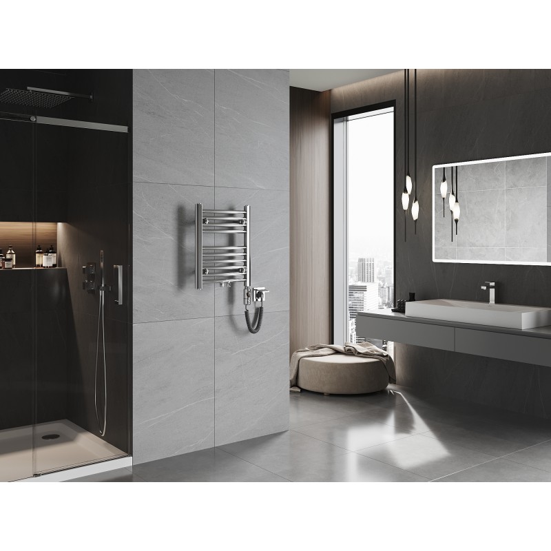 Mexen Ares electric radiator 500 x 400 mm, 300 W, chrome - W102-0500-400-2300-01