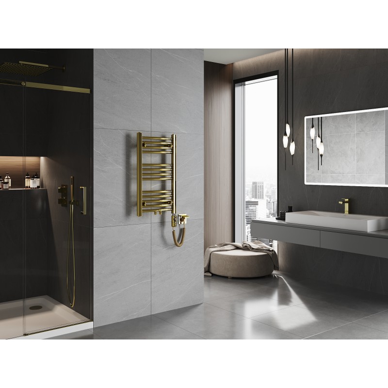 Mexen Ares electric radiator 700 x 400 mm, 300 W, gold - W102-0700-400-2300-50