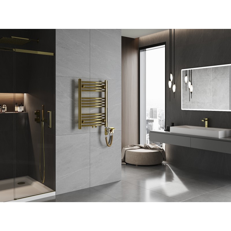 Mexen Ares electric radiator 700 x 500 mm, 300 W, gold - W102-0700-500-2300-50