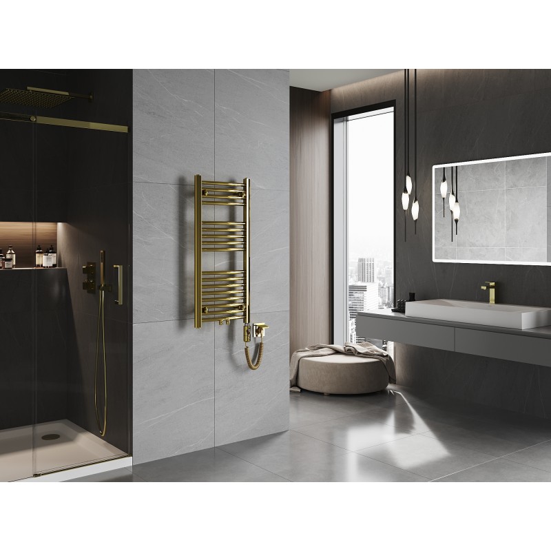 Mexen Ares Electric Radiator 900 x 400 mm, 300 W, Gold - W102-0900-400-2300-50