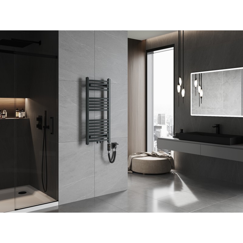 Mexen Ares electric heater 900 x 400 mm, 300 W, anthracite - W102-0900-400-2300-66