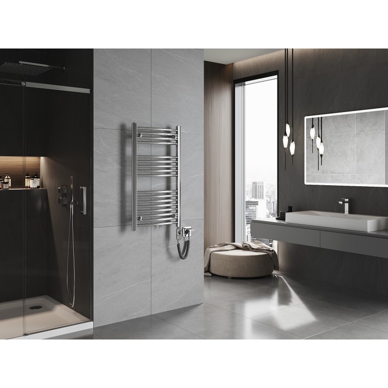 Mexen Ares electric radiator 900 x 500 mm, 300 W, chrome - W102-0900-500-2300-01