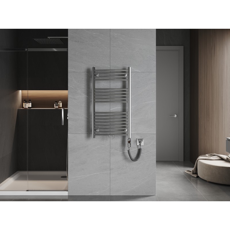 Mexen Ares electric radiator 900 x 500 mm, 300 W, chrome - W102-0900-500-2300-01