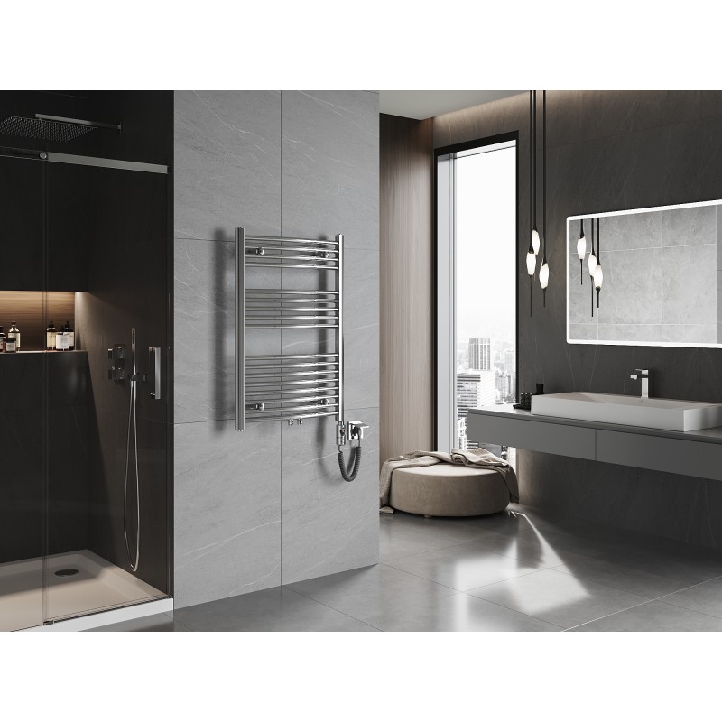 Mexen Ares Electric Radiator 900 x 600 mm, 300 W, Chrome - W102-0900-600-2300-01