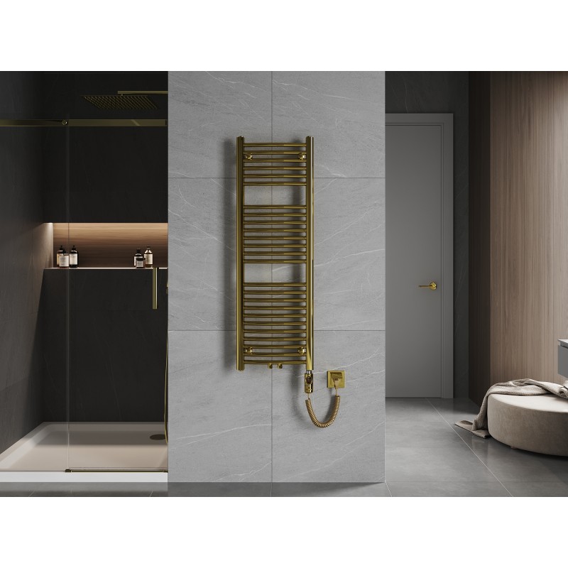 Mexen Ares electric radiator 1200 x 400 mm, 300 W, gold - W102-1200-400-2300-50