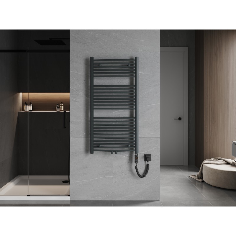 Mexen Ares electric radiator 1200 x 600 mm, 600 W, anthracite - W102-1200-600-2600-66