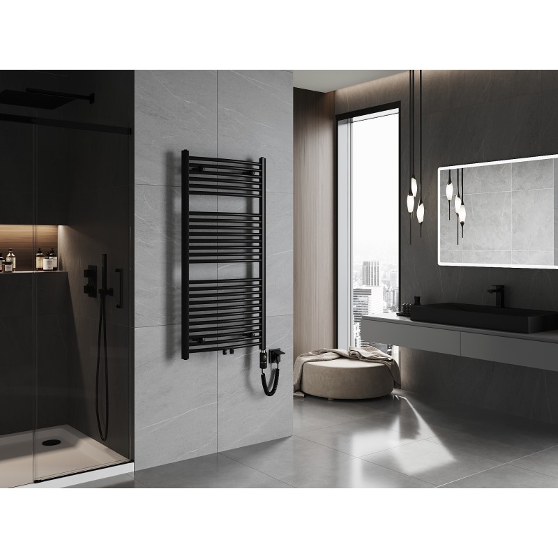 Mexen Ares electric radiator 1200 x 600 mm, 600 W, black - W102-1200-600-2600-70