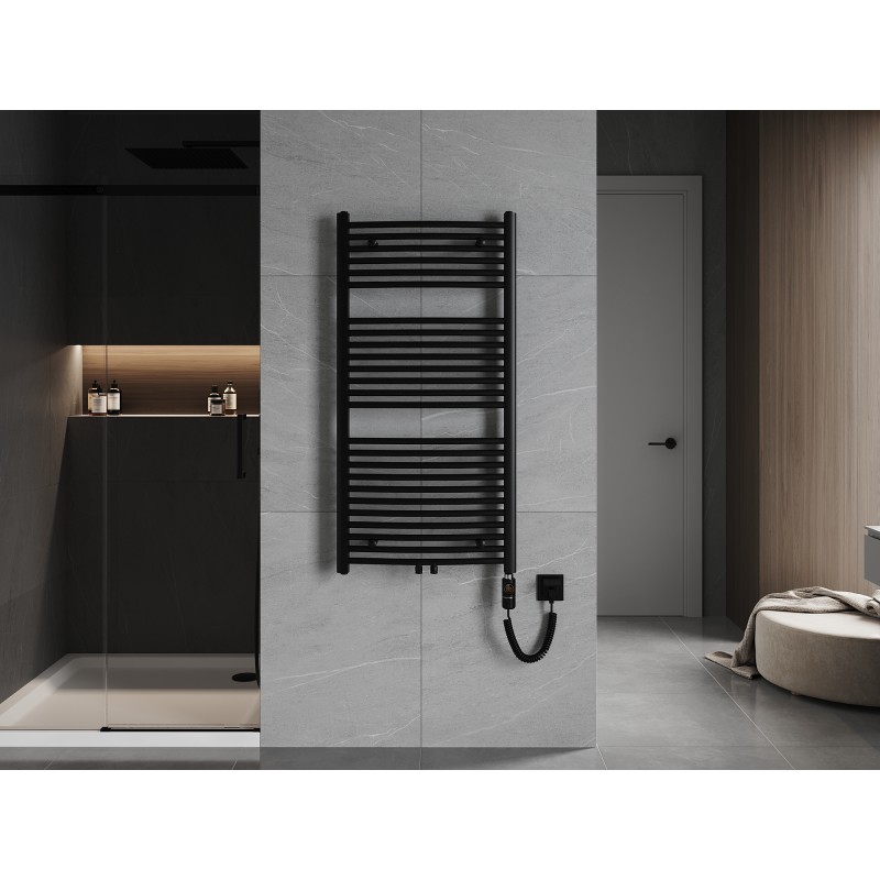 Mexen Ares electric radiator 1200 x 600 mm, 600 W, black - W102-1200-600-2600-70