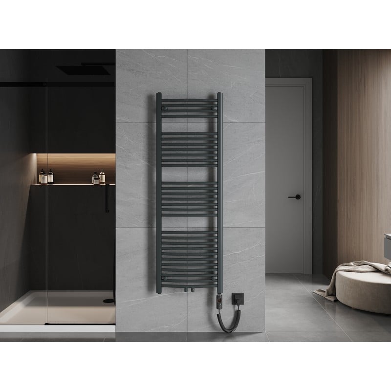 Mexen Ares electric radiator 1500 x 500 mm, 600 W, anthracite - W102-1500-500-2600-66