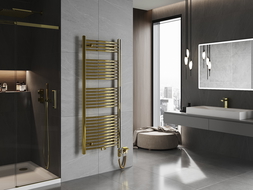 Mexen Ares electric radiator 1500 x 600 mm, 600 W, gold - W102-1500-600-2600-50