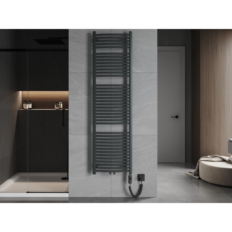 Mexen Ares electric radiator 1800 x 500 mm, 900 W, anthracite - W102-1800-500-2900-66