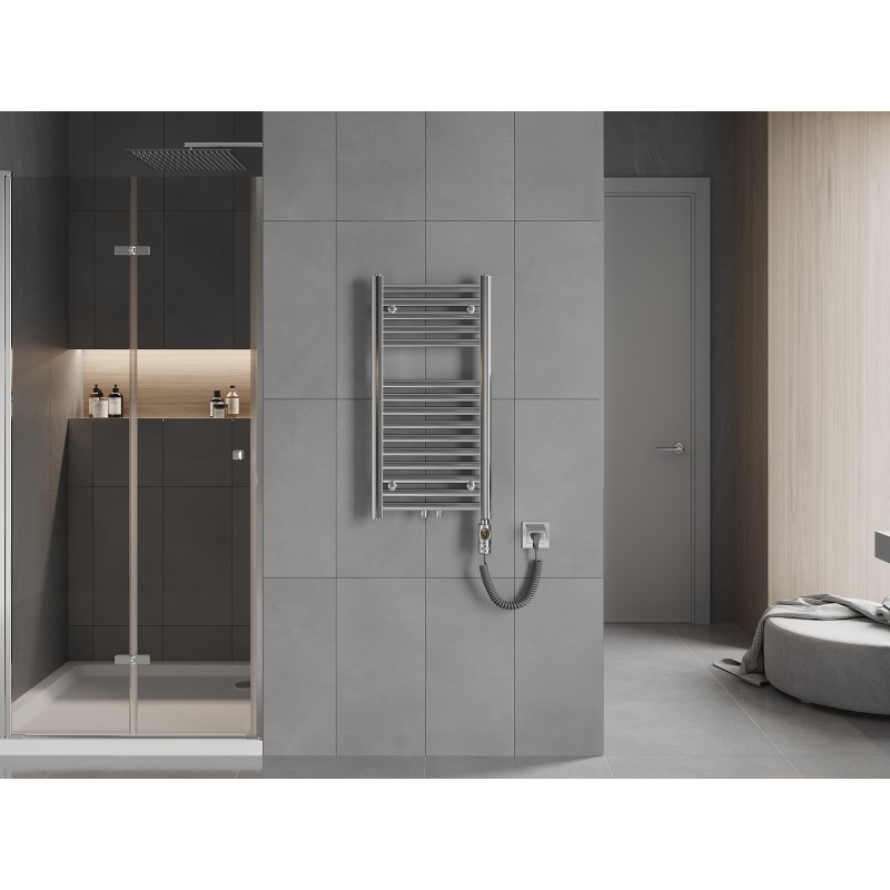 Mexen Hades Electric Radiator 800 x 400 mm, 300 W, Chrome - W104-0800-400-2300-01