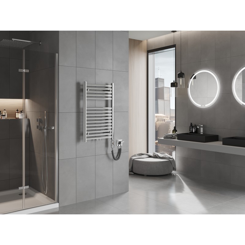 Mexen Hades Electric Radiator 800 x 500 mm, 300 W, Chrome - W104-0800-500-2300-01