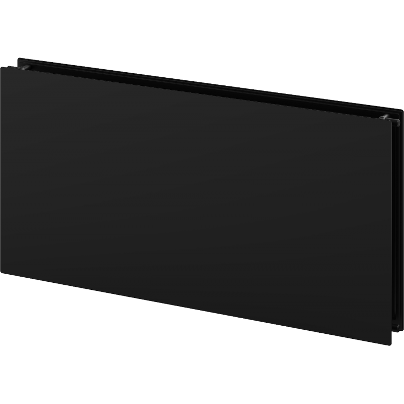 Mexen CHF20 Hygiene Flat plate radiator 300 x 700 mm, side connection, 398 W, black - W420HF-030-070-70