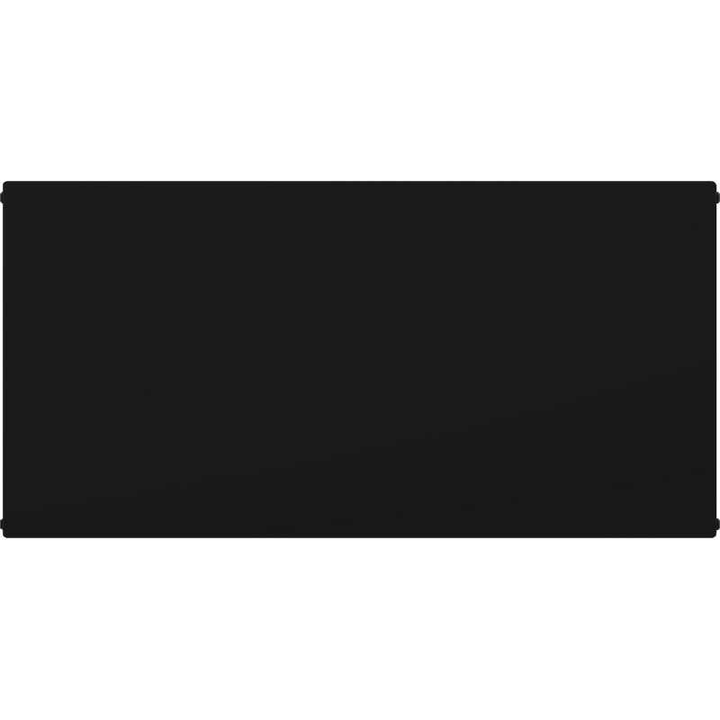 Mexen CHF20 Hygiene Flat panel radiator 500 x 400 mm, side connection, 345 W, black - W420HF-050-040-70