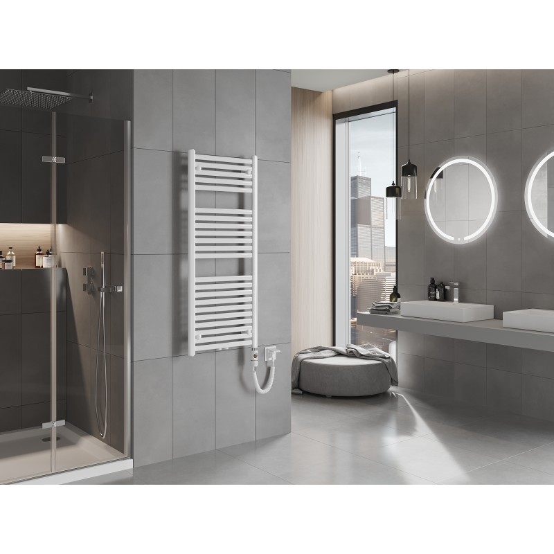 Mexen Hades electric radiator 1200 x 500 mm, 600 W, white - W104-1200-500-2600-20