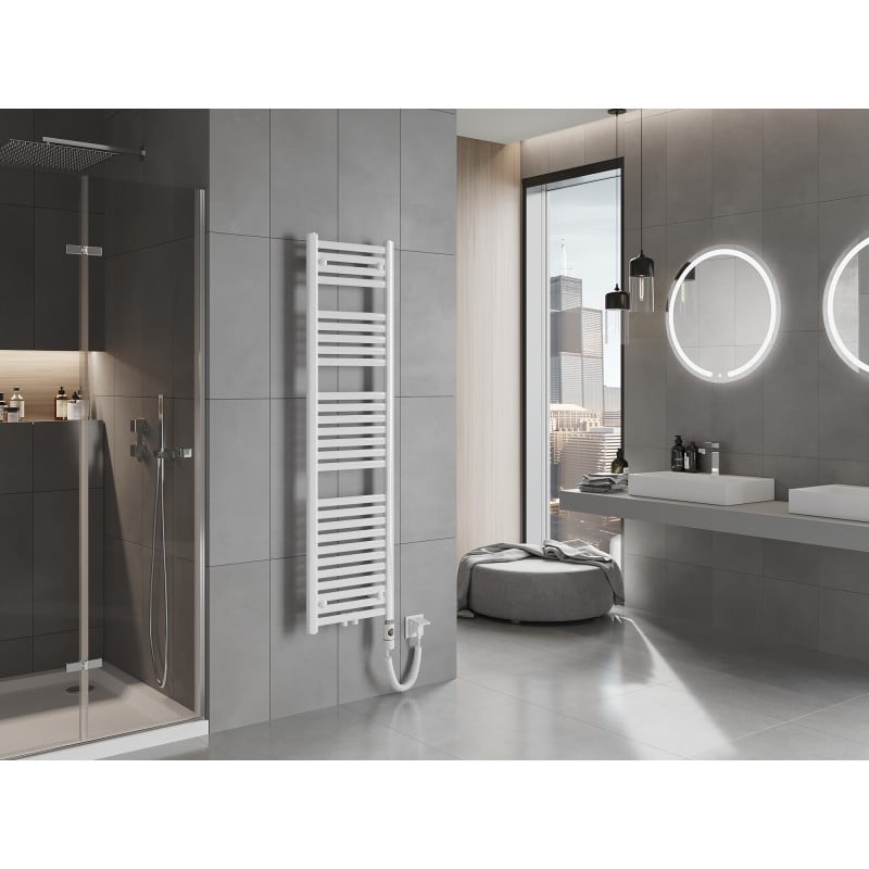 Mexen Hades Electric Radiator 1500 x 400 mm, 600 W, White - W104-1500-400-2600-20