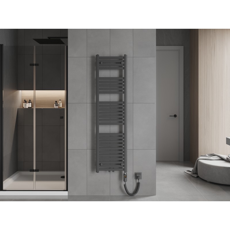 Mexen Hades Electric Radiator 1500 x 400 mm, 600 W, Anthracite - W104-1500-400-2600-66