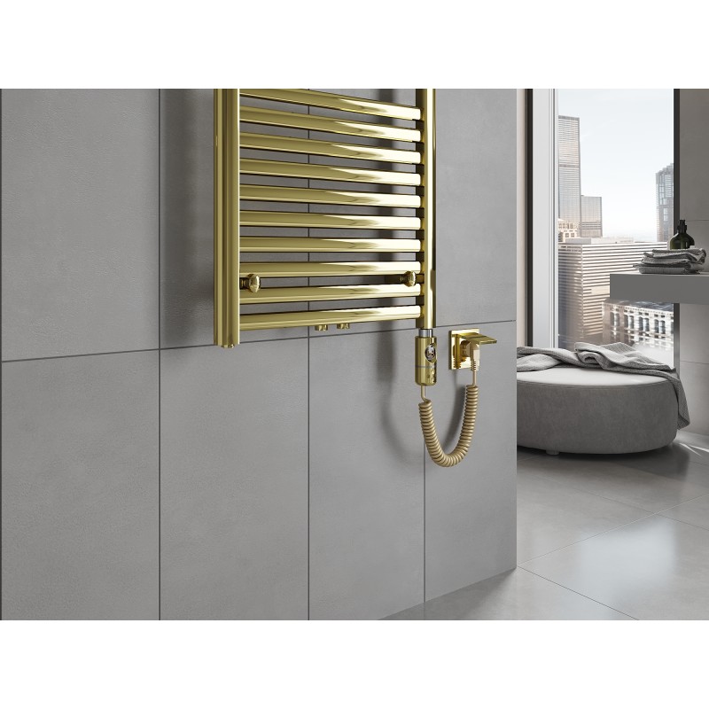 Mexen Hades electric radiator 1500 x 500 mm, 600 W, gold - W104-1500-500-2600-50