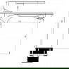 Mexen Milo DF05 shower set, Chrome - 71304DF05-00
