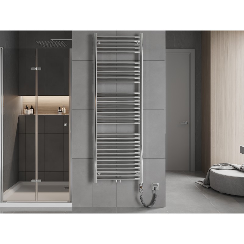 Mexen Hades Electric Radiator 1800 x 600 mm, 900 W, Chrome - W104-1800-600-2900-01