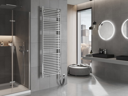 Mexen Hades electric radiator 1800 x 600 mm, 900 W, chrome - W104-1800-600-2900-01