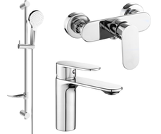 Mexen Milo DF05 shower set, Chrome - 71304DF05-00